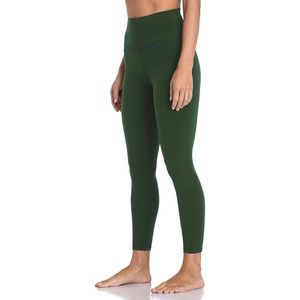 Colorfulkoala 28'' High Waisted Brushed Leggings - Forest Green - Size M